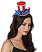America Mini Top Hat Fascinator