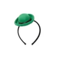 Green Bowler Mini Hat Fascinator at Spencer's