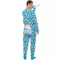 Adult Blue Duck Baby Pajama Costume at Spencer's