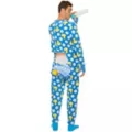 Adult Blue Duck Baby Pajama Costume at Spencer's