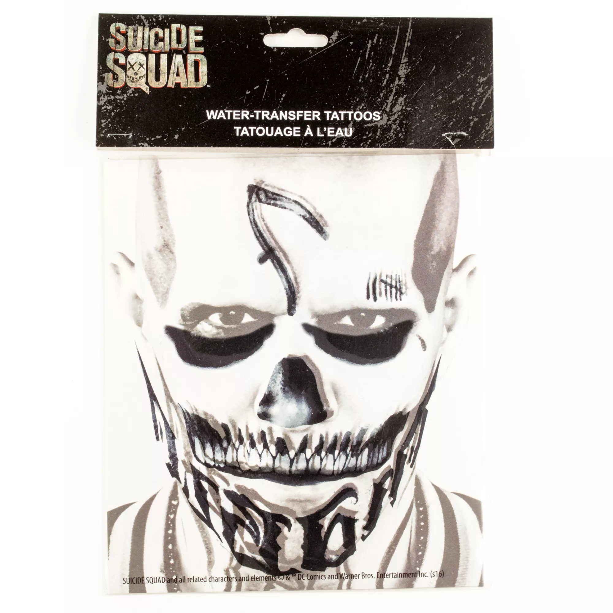 Diablo Face Tattoo - Suicide Squad at Spirit Halloween