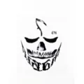 Diablo Face Tattoo - Suicide Squad at Spirit Halloween