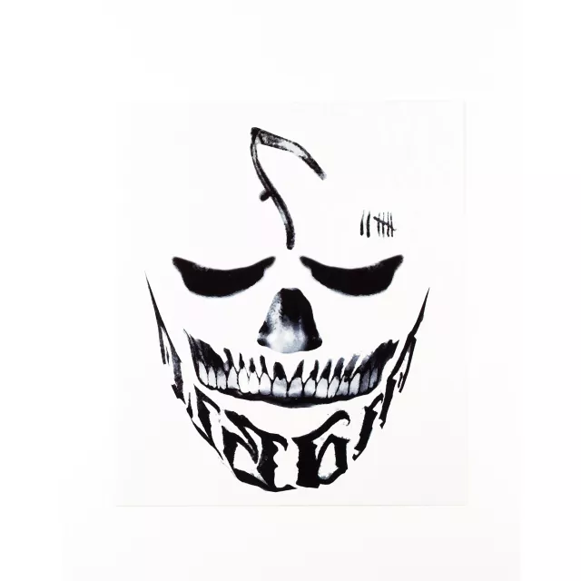 Diablo Face Tattoo - Suicide Squad at Spirit Halloween