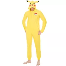 Adult Pikachu Jumpsuit - Pokémon at Spencer's