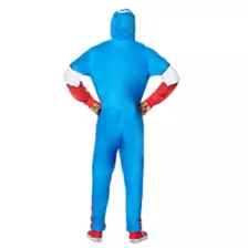 Adult Hooded Captain America Pajama Costume - Marvel at Spirit Halloween