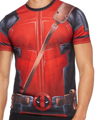 Sublimated Deadpool T Shirt - Marvel