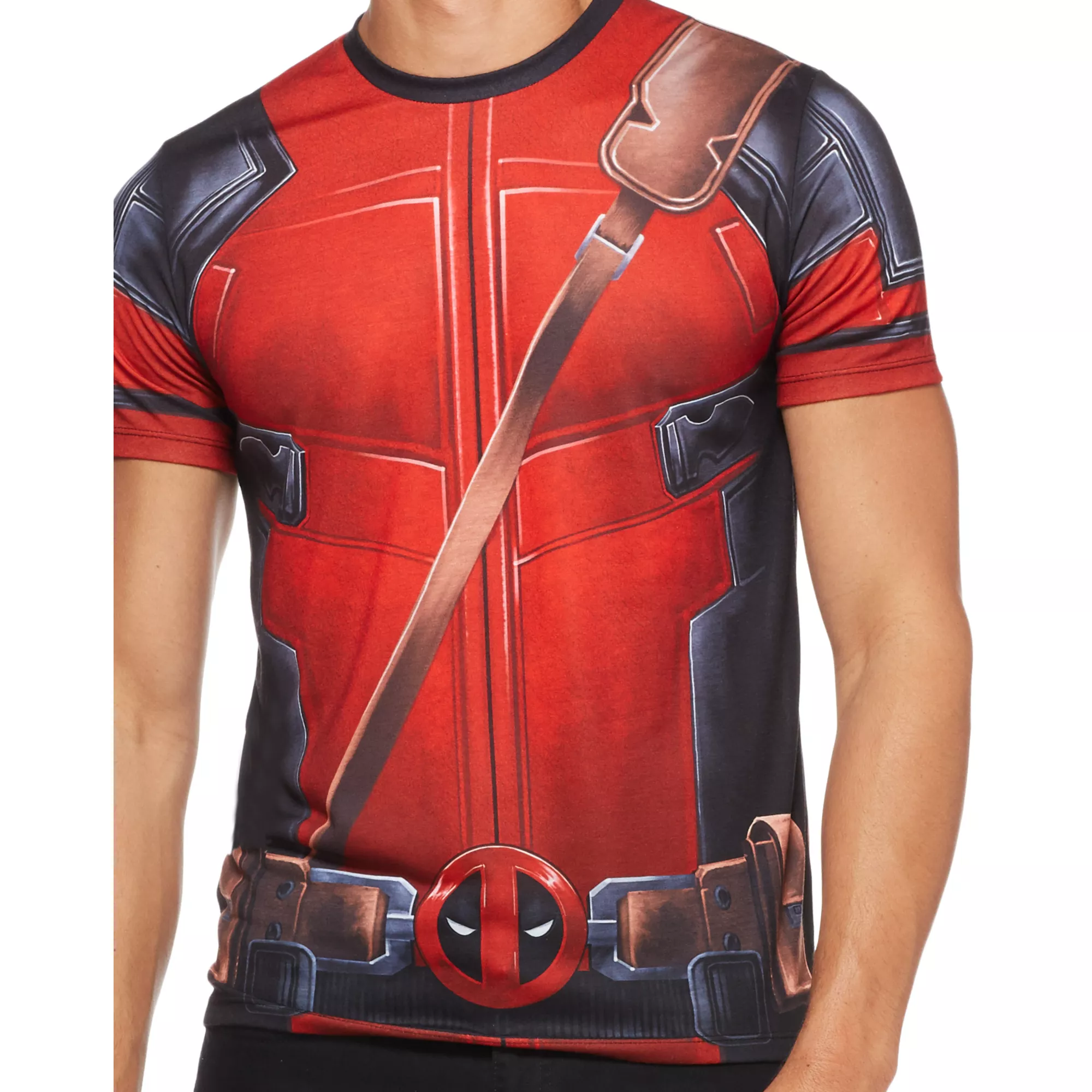 Sublimated Deadpool T Shirt - Marvel at Spirit Halloween