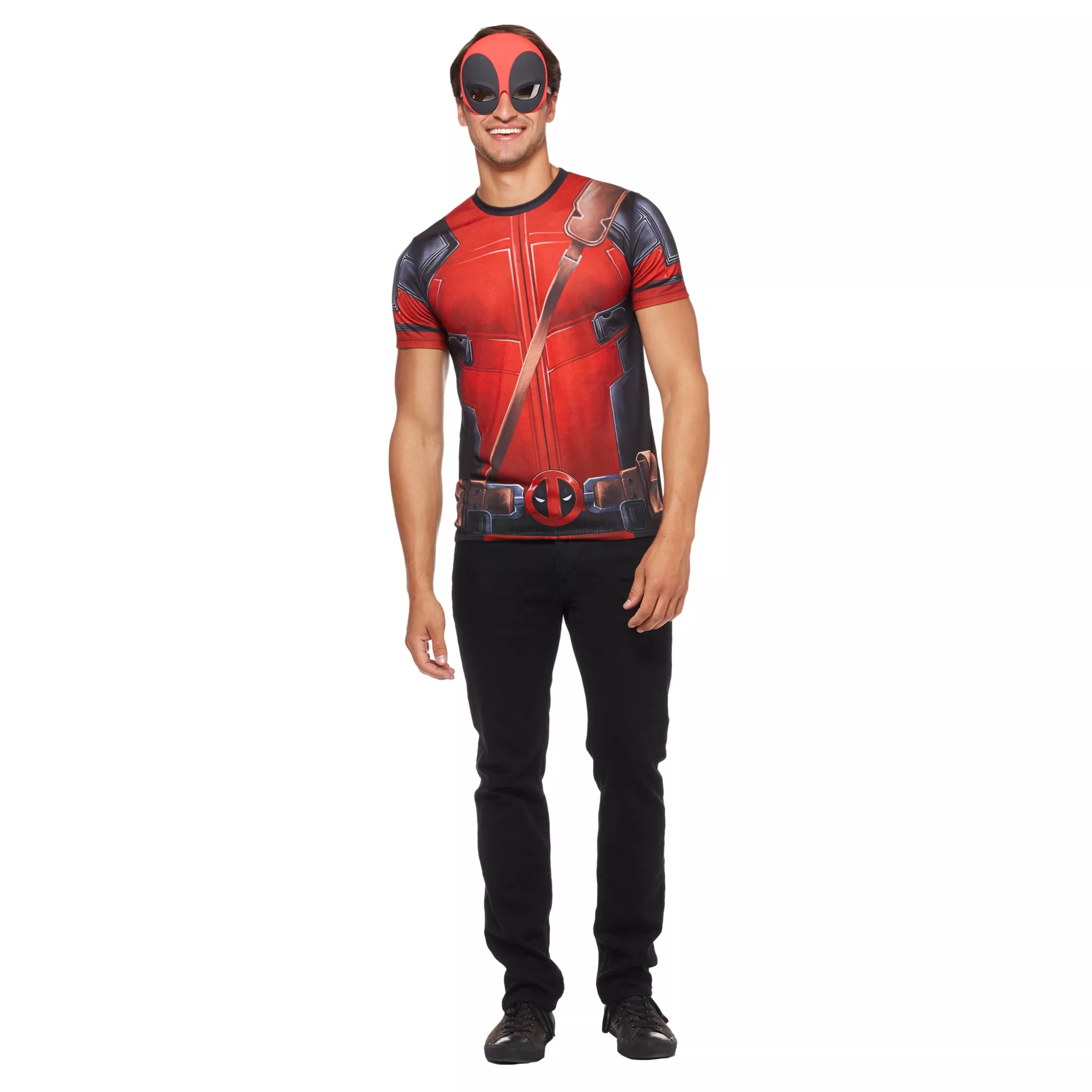 Sublimated Deadpool T Shirt - Marvel at Spirit Halloween
