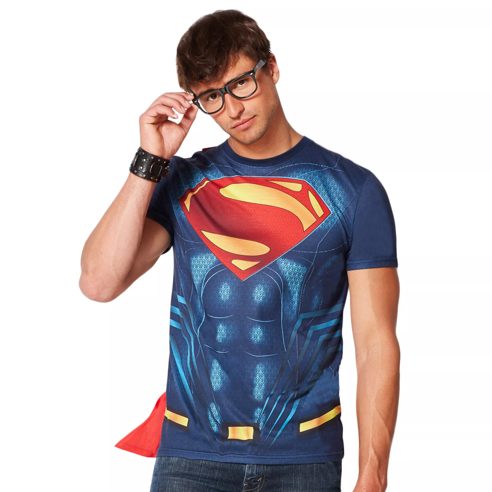 Caped Superman - Batman v. Superman: Dawn of Justice T Shirt - DC Comics at Spencer's
