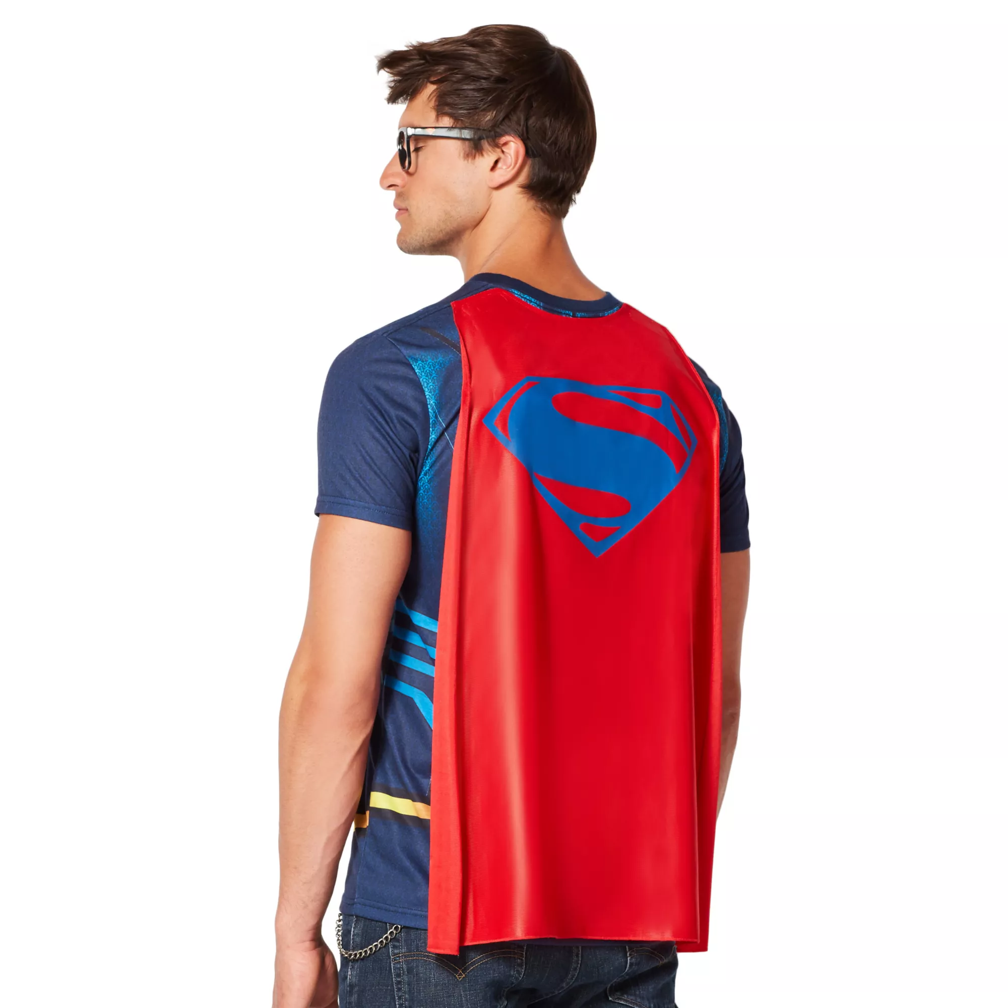 Caped Superman - Batman v. Superman: Dawn of Justice T Shirt - DC Comics at Spencer's