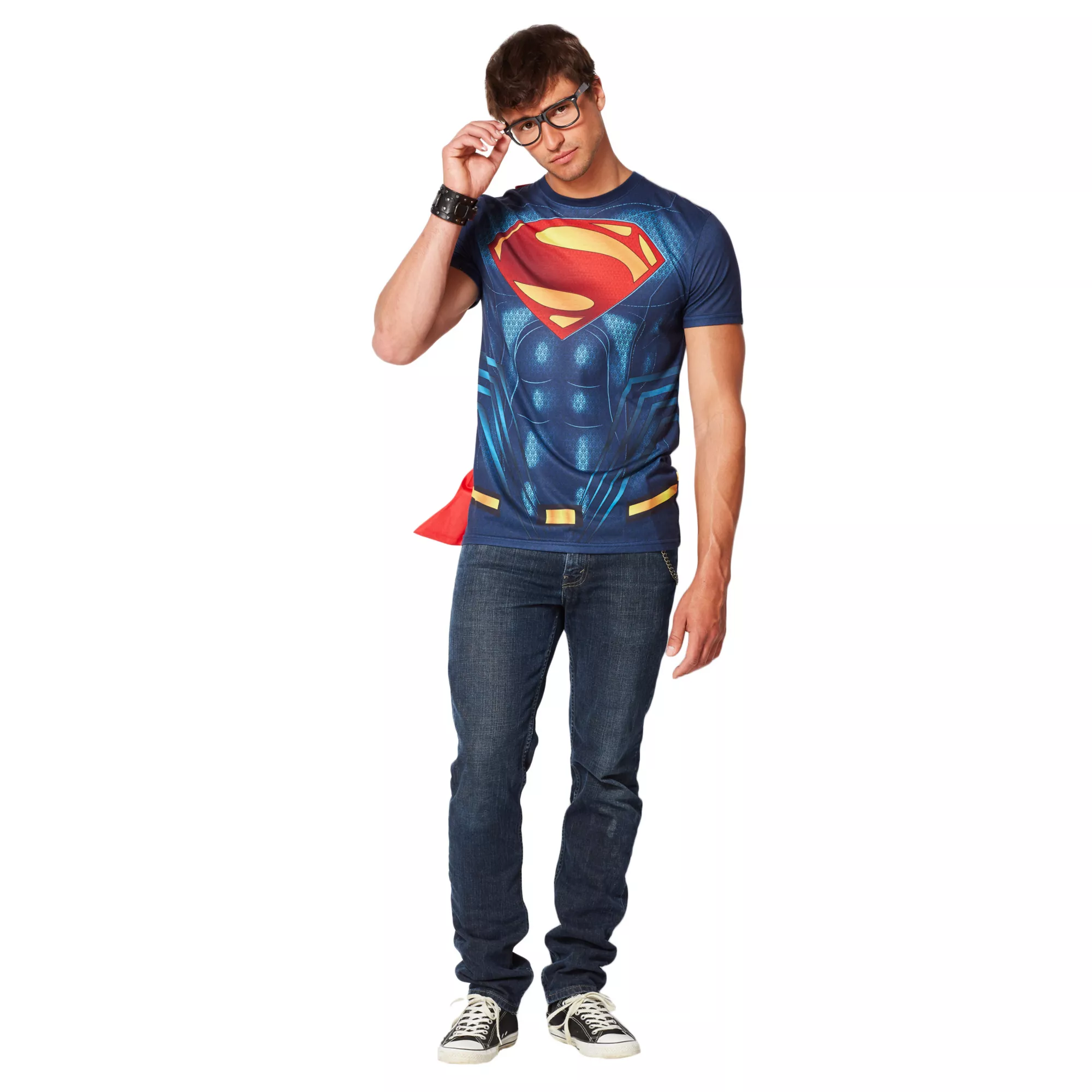 Caped Superman - Batman v. Superman: Dawn of Justice T Shirt - DC Comics at Spencer's