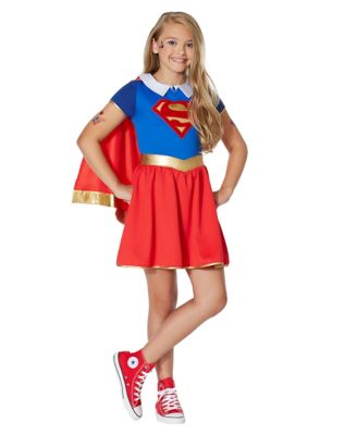 Kids Supergirl Costume - DC Girls - Spirithalloween.com