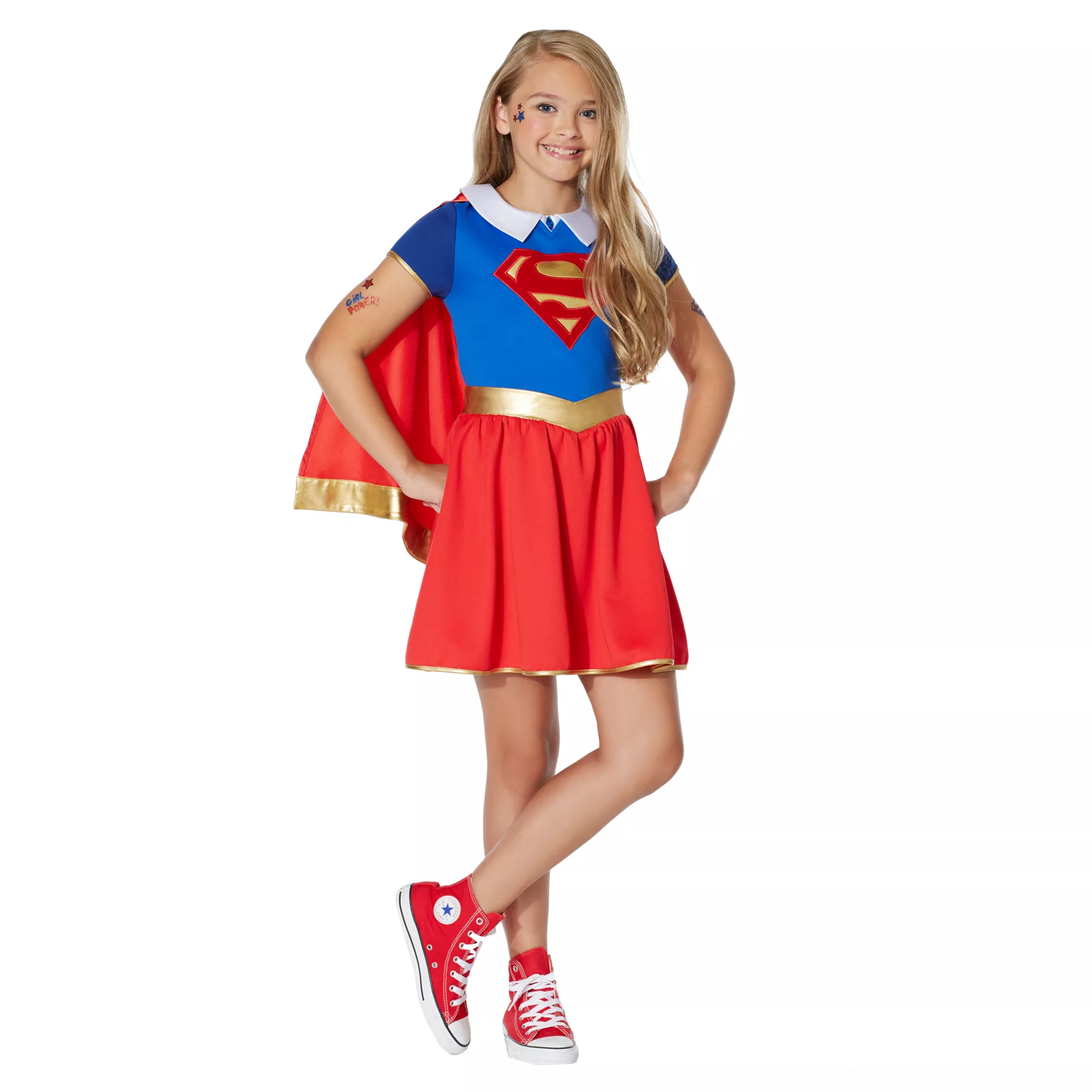 Kids Supergirl Costume - DC Girls at Spencer's