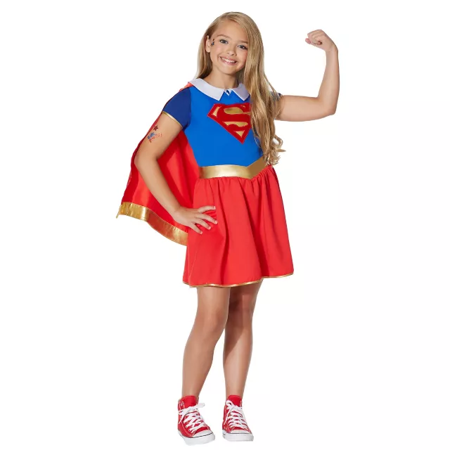 Kids Supergirl Costume - DC Girls - Spirithalloween.com