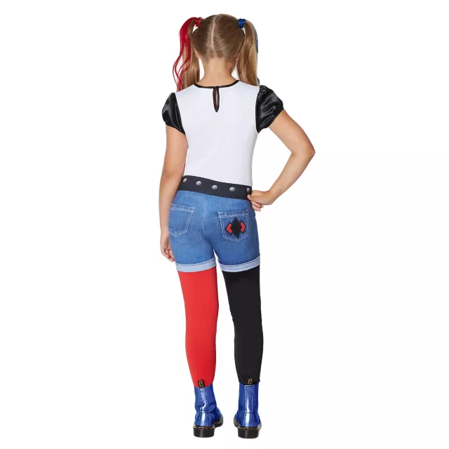 Kids Harley Quinn Costume - DC Girls - Spirithalloween.com