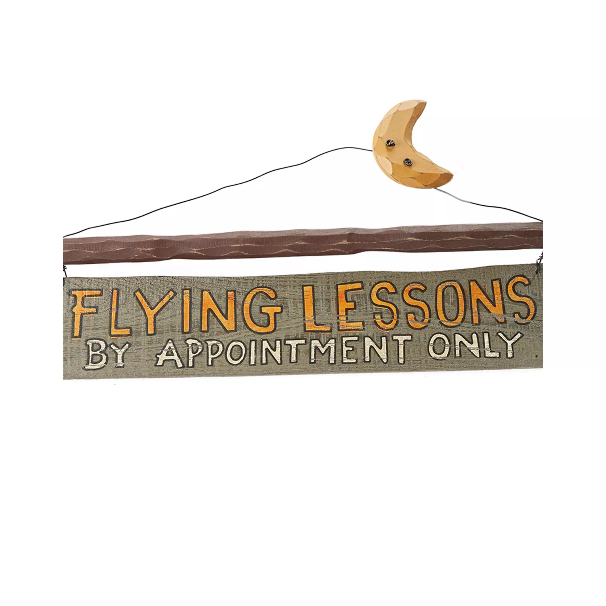 Flying Lessons Sign at Spirit Halloween