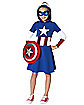 Kids Captain America Dress - Marvel