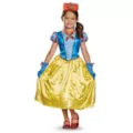 Kids Snow White Costume Deluxe - Snow White and the Seven Dwarfs at Spirit Halloween