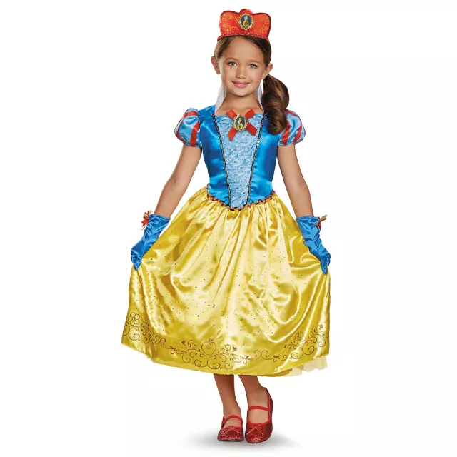 Kids Snow White Costume Deluxe - Snow White and the Seven Dwarfs ...