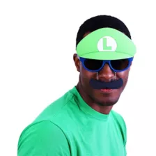 Luigi Sunstache - Nintendo at Spirit Halloween