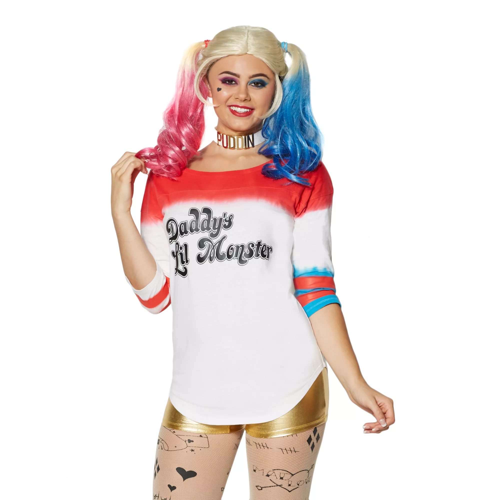 Adult Daddy's Lil Monster Varsity Top - Suicide Squad at Spencer's