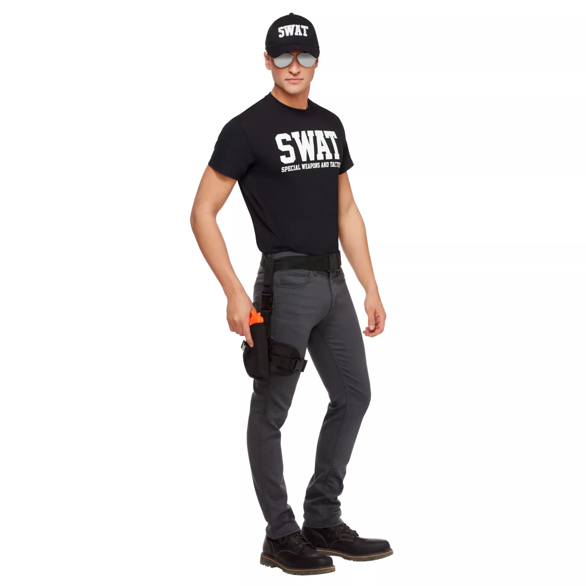 Police Belt with Leg Holster at Spirit Halloween