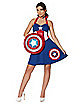 Adult HER Universe Captain America Dress - Marvel