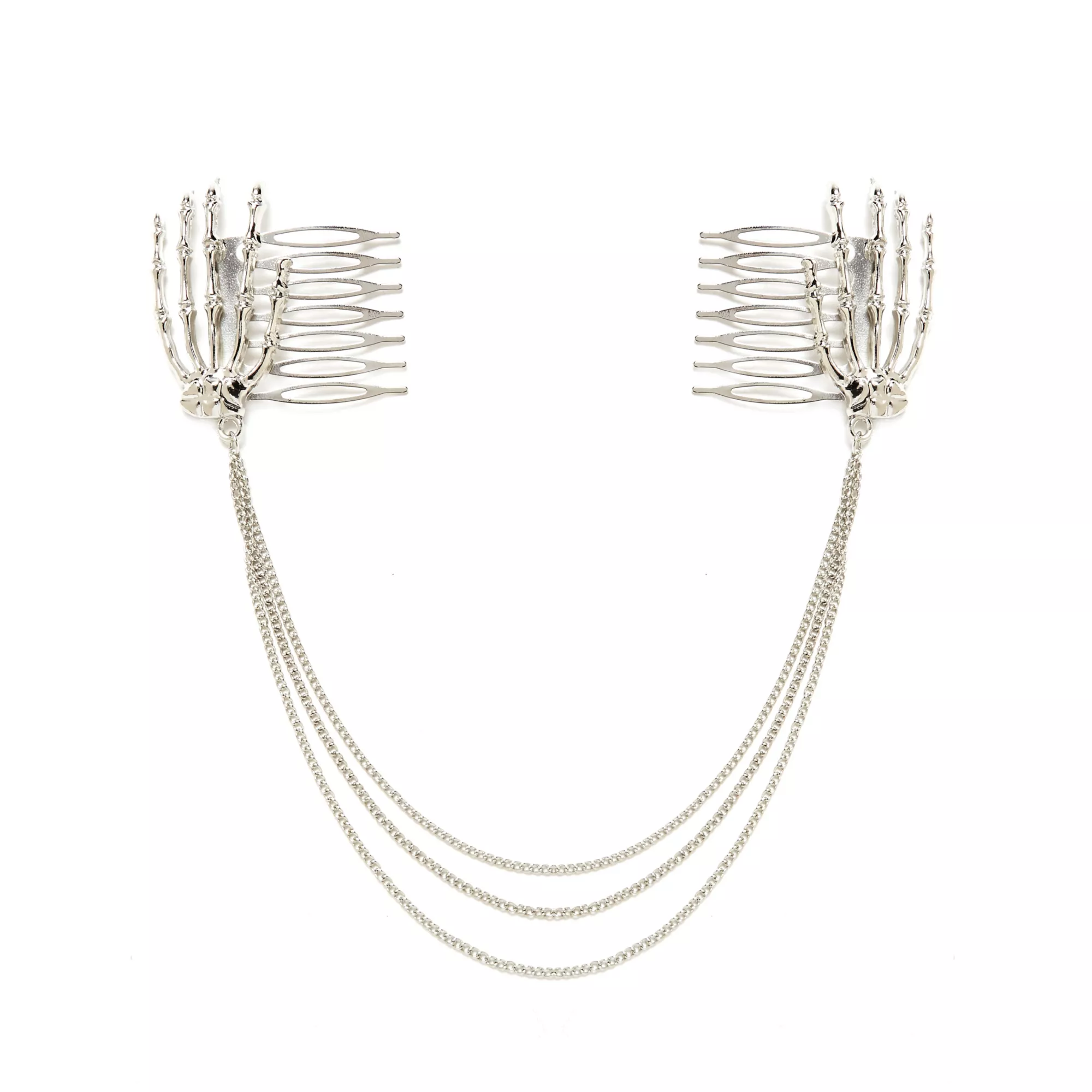 Skeleton Hair Chain at Spirit Halloween