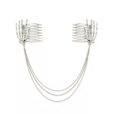 Skeleton Hair Chain at Spirit Halloween