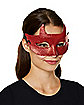 Red Devil Half Mask