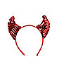 Sequin Devil Headband