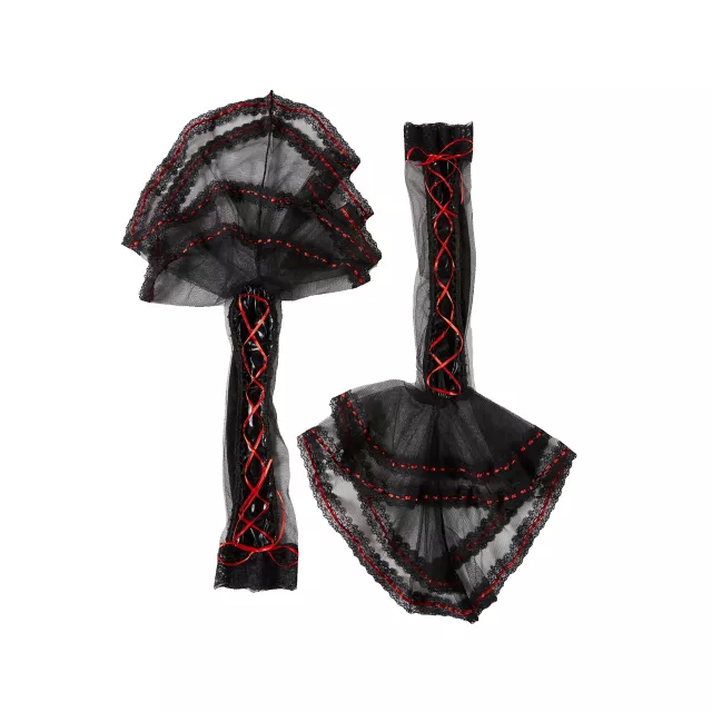 Vampire Lace Up Gloves at Spirit Halloween