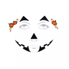 Sweet Pumpkin Face Decal at Spirit Halloween