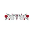 Decorated Skull and Roses Chest Decal at Spirit Halloween