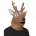 Deer Full Mask at Spencer's