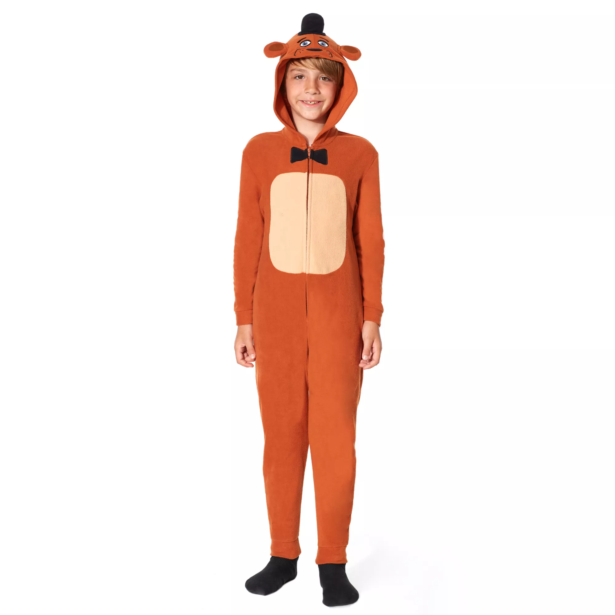 Kids Freddy One Piece Costume - Five Nights at Freddy's at Spirit Halloween