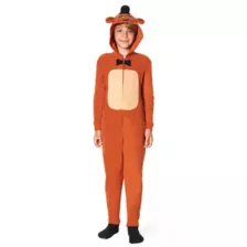 Kids Freddy One Piece Costume - Five Nights at Freddy's at Spirit Halloween