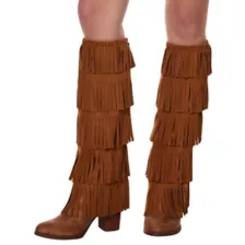 60's Fringe Boot Covers at Spirit Halloween