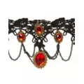 Black Lace Vampire Choker at Spirit Halloween
