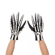 Skeleton Gloves at Spirit Halloween
