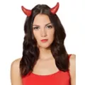 Red Rhinestone Devil Horns at Spirit Halloween