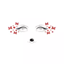Kids Minnie Mouse Face Decal - Disney at Spirit Halloween