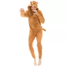 Adult Lion Jumpsuit Costume at Spirit Halloween