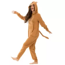 Adult Lion Jumpsuit Costume at Spirit Halloween
