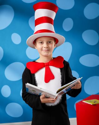 Kids Cat in the Hat Costume - Dr. Seuss - Spirithalloween.com