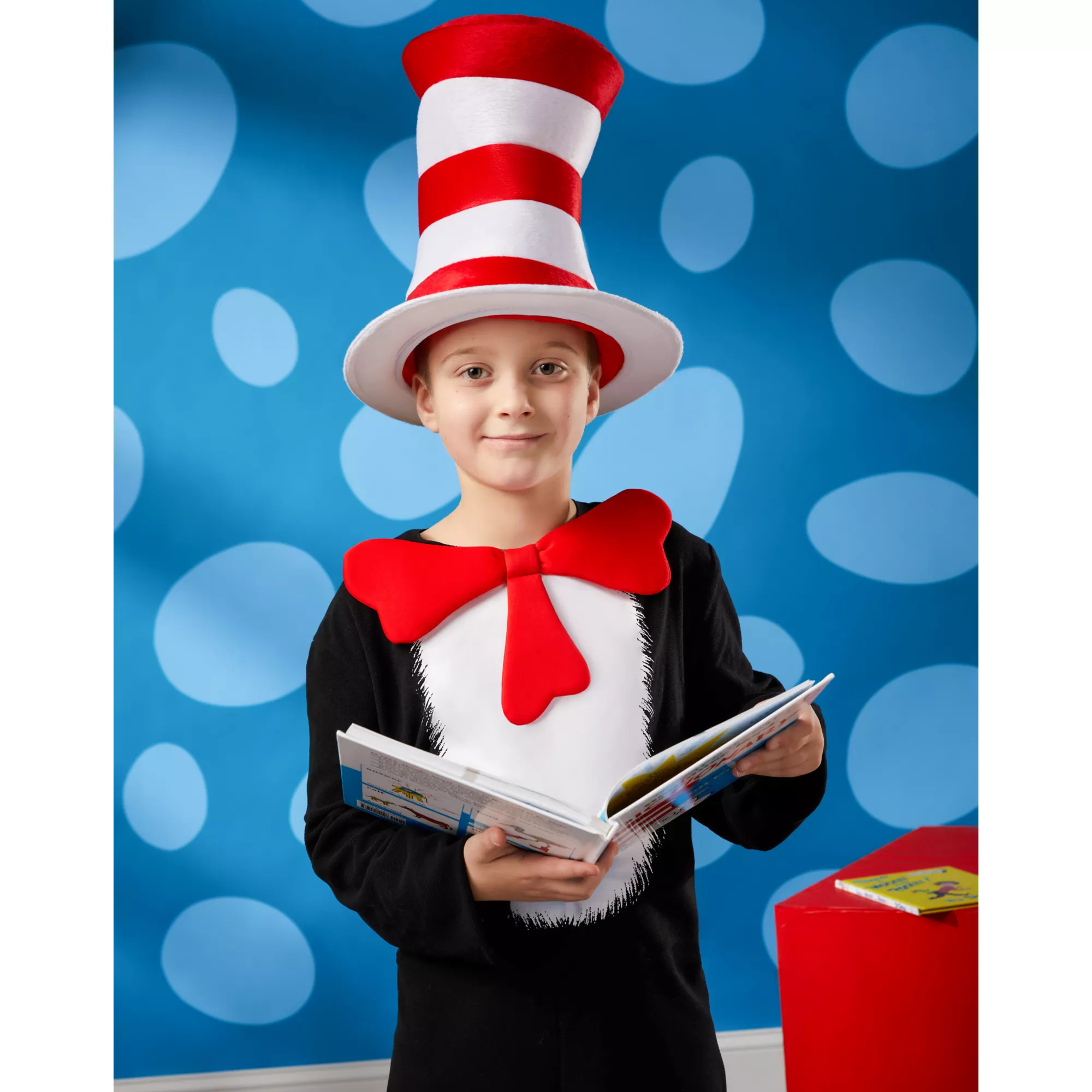 Kids Cat in the Hat Costume -  Dr. Seuss at Spencer's