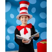 Kids Cat in the Hat Costume - Dr. Seuss - Spirithalloween.com