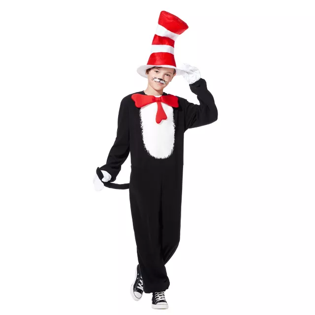 Kids Cat in the Hat Costume - Dr. Seuss - Spirithalloween.com