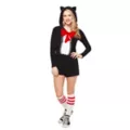 Adult Cat In The Hat Romper - Dr. Seuss at Spirit Halloween