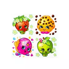 4pk Tattoos - Shopkins at Spirit Halloween